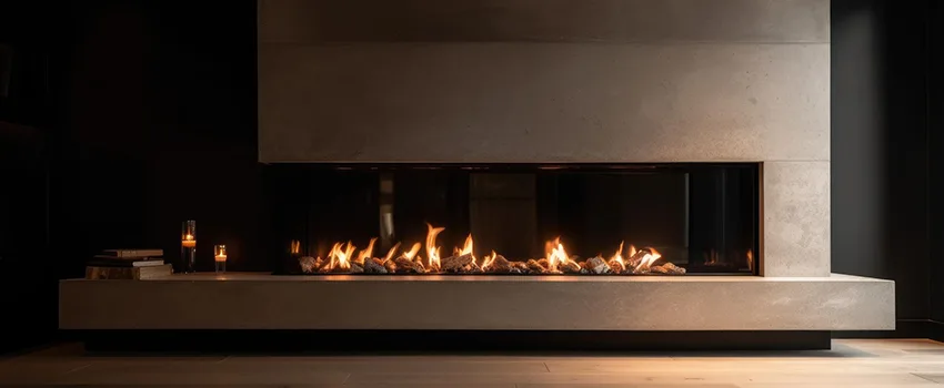 Gas Fireplace Ember Bed Design Services in Gardner, Kansas