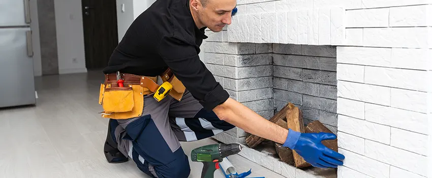 Fireplace Damaged Damper Frame Repair Services in Gardner, Kansas